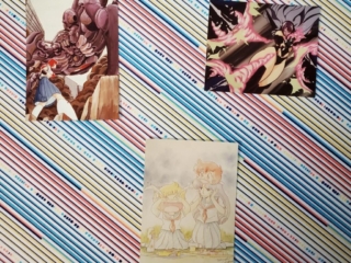 Photo prints of A-ko art.